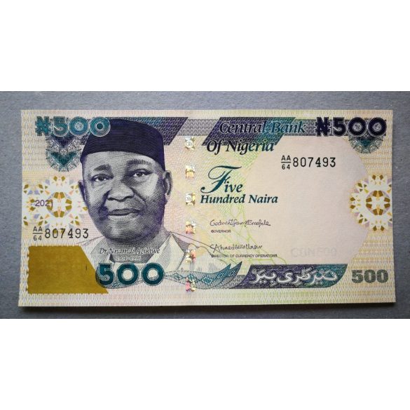 Nigeria 500 Naira 2021 UNC