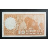 Norway 10 Kroner 1972 aUNC+