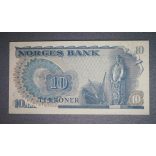 Norway 10 Kroner 1982 UNC