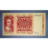 Norway 100 Kroner 1988 VF