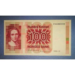 Norway 100 Kroner 1988 VF