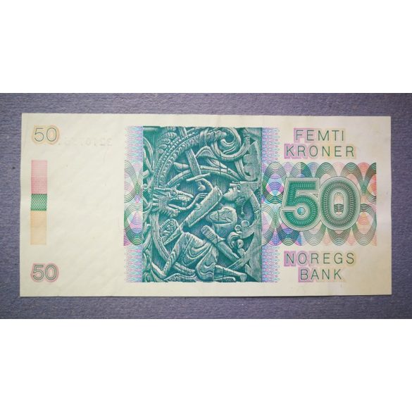 Norway 50 Kroner 1990 XF