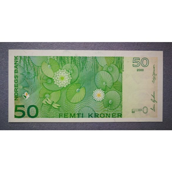Norway 50 Kroner 2000 aUNC