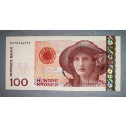 Norway 100 Kroner 2004 aUNC+