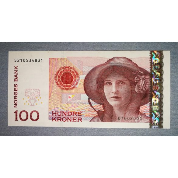 Norvégia 100 Kroner 2004 aUNC