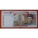 Nyugat-Afrikai Államok, Szenegál 10000 Francs 1994 F