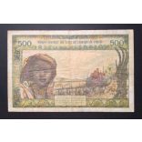 West African States Senegal 500 Francs 1978 F