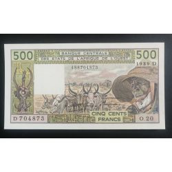 West African States Mali 500 Francs 1989 Unc