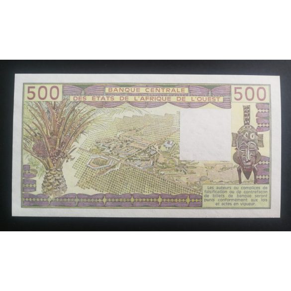 West African States Mali 500 Francs 1989 Unc