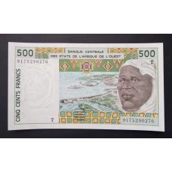 West African States Togo 500 Francs 1991 Unc