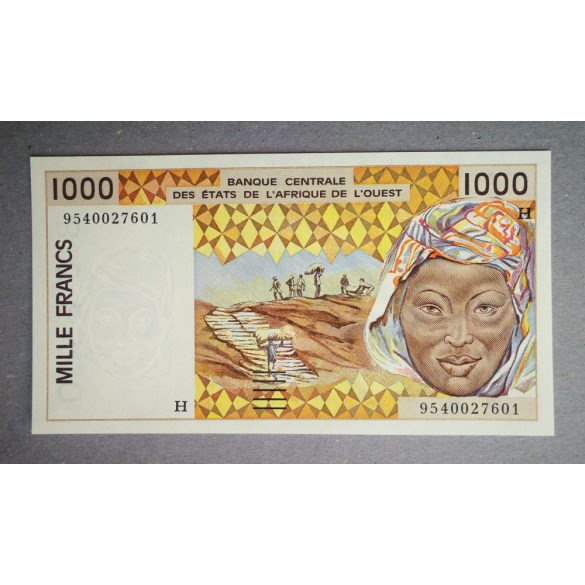 West African States Niger 1000 Francs 1995 Unc