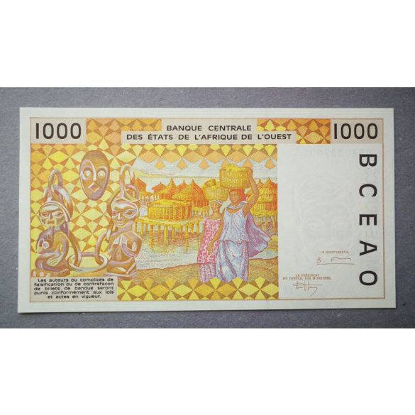 West African States Niger 1000 Francs 1995 Unc