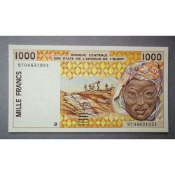 Nyugat-afrikai Államok Benin 1000 Francs 1997 Unc