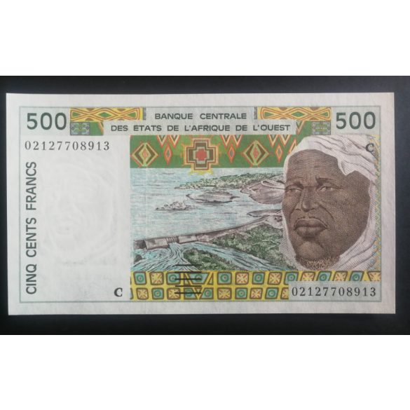 Nyugat-afrikai Államok Burkina Faso 500 Francs 2002 Unc