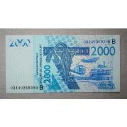 Nyugat-afrikai Államok Benin 2000 Francs 2003 Unc