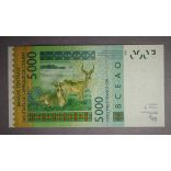 Nyugat-afrikai Államok Benin 5000 Francs 2003 Unc