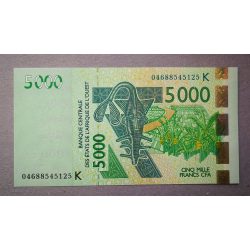 West African States Senegal 5000 Francs 2003 Unc