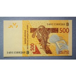 Nyugat-afrikai Államok Benin 500 Francs 2014 Unc