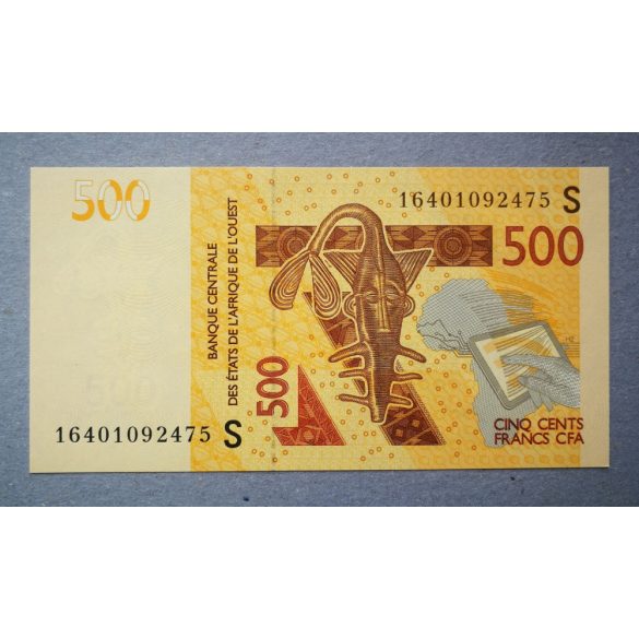 West African States Bissau-Guinea 500 Francs 2012 Unc