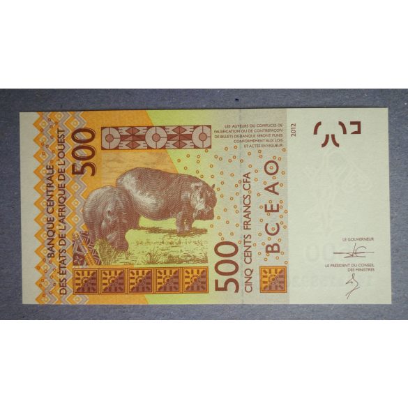Nyugat-afrikai Államok Benin 500 Francs 2014 Unc