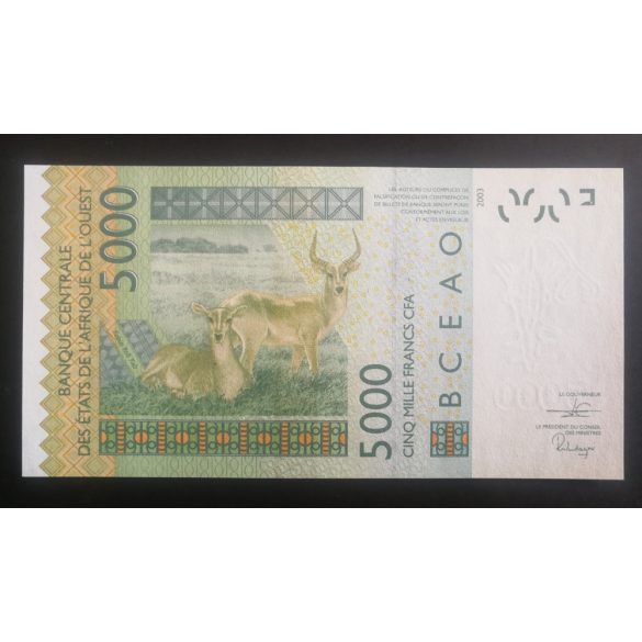West African States Mali 5000 Francs 2020 Unc