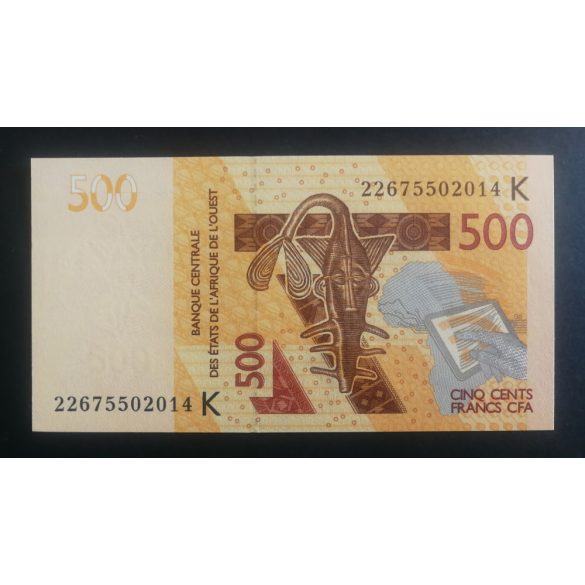 Nyugat-afrikai Államok Szenegál 500 Francs 2022 Unc