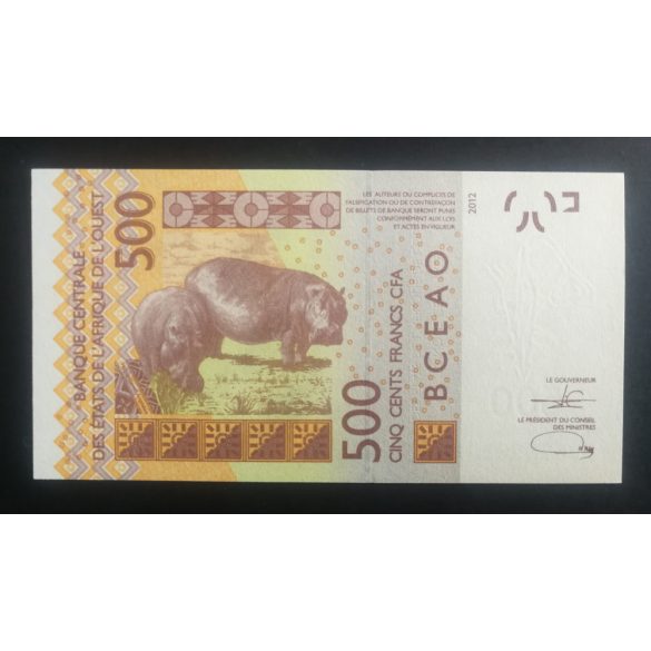 Nyugat-afrikai Államok Szenegál 500 Francs 2022 Unc