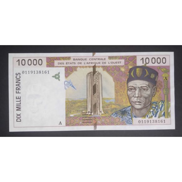 Nyugat-afrikai Államok, Elefántcsontpart 10000 Francs 2001 Unc 