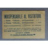 Italy 1906 Milano EXPO 