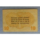Italy 10 Centesimi 1918 XF+