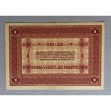 Italy 1 Lire 1918 XF+