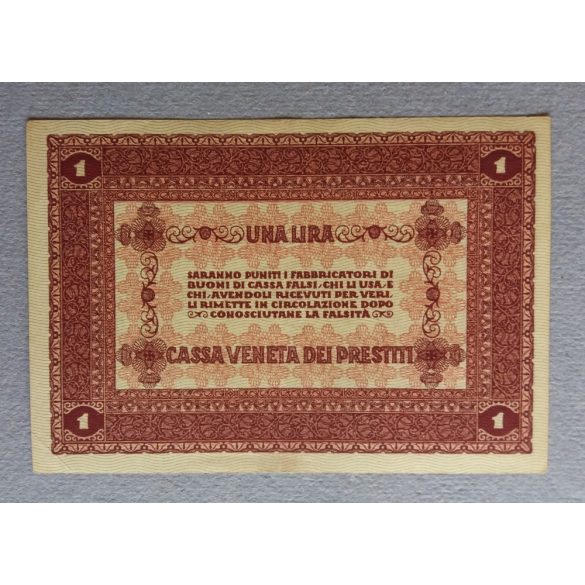 Italy 1 Lire 1918 XF+