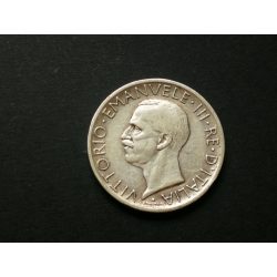 Italy 1930 5 Lira 4.9 g silver