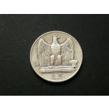 Italy 1930 5 Lira 4.9 g silver
