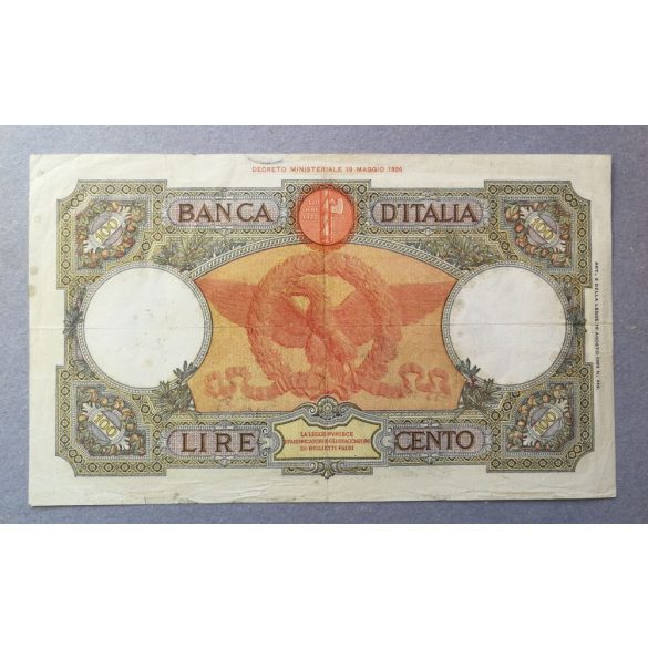 Italy 100 Lire 1934 F+