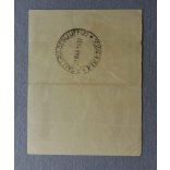 Italy 5 Lire 1937 ticket for fine arts antiques