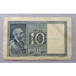 Italy 10 Lire 1938 F+