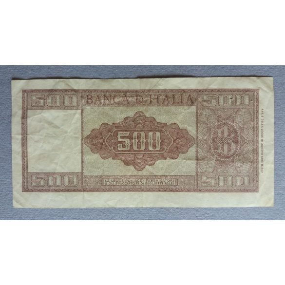 Italy 500 Lire 1947 F-