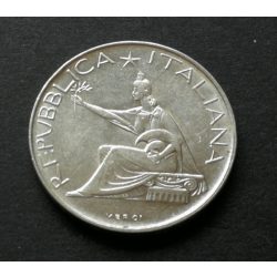 Olaszország 500 Lire 1961 11 g ezüst