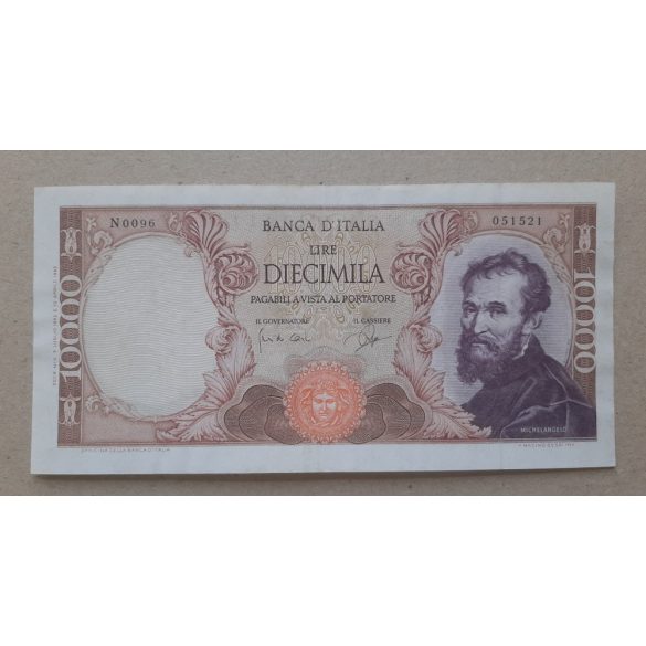 Olaszország 10000 Lire 1962 XF+