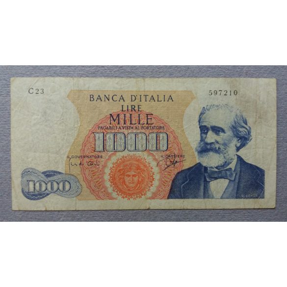 Italy 1000 Lire 1962 F-