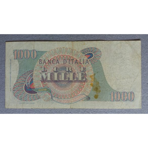 Italy 1000 Lire 1962 F-