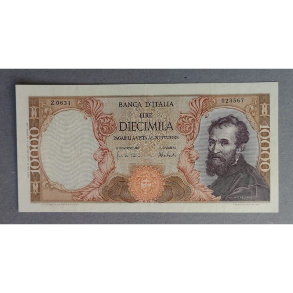 Italy 10000 Lire 1973 XF