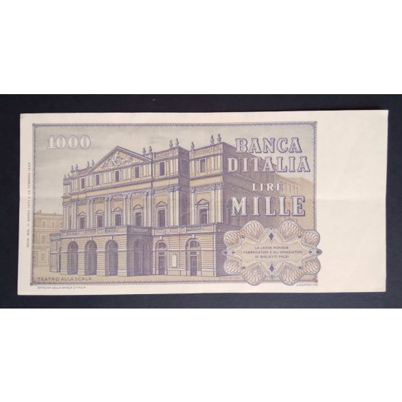 Italy 1000 Lire 1971 VF