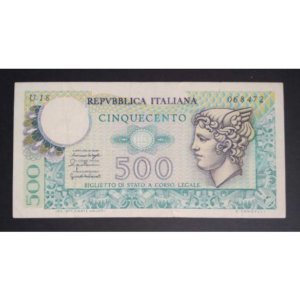 Italy 500 Lire 1976 VF