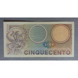 Italy 500 Lire 1976 XF+