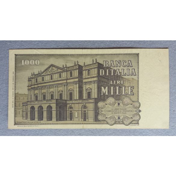 Italy 1000 Lire 1977 VF