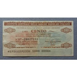 Italy Udinese 100 Lire 1977 XF