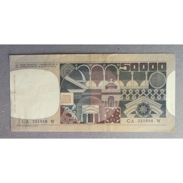 Italy 50000 Lire 1980 VF