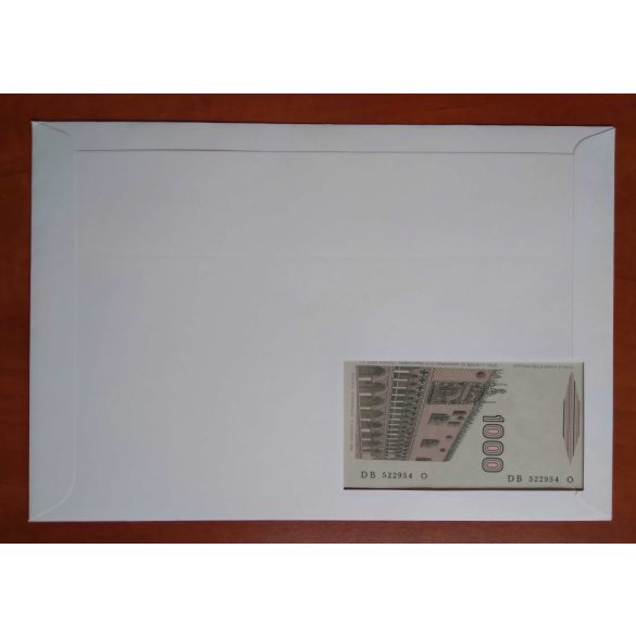 Italy 1000 Lire 1982 Unc Envelope banknote